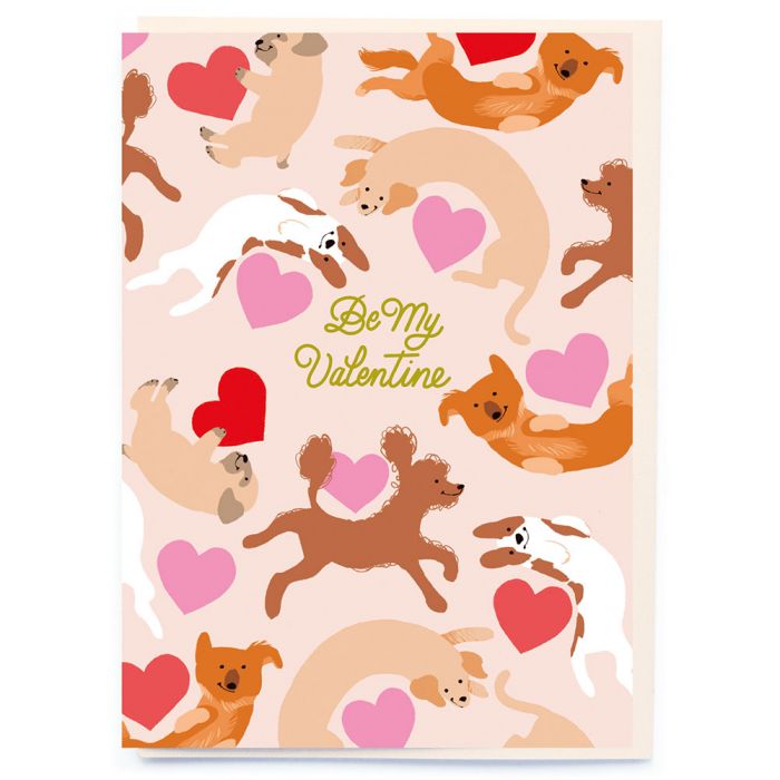 Dogs Valentines Card
