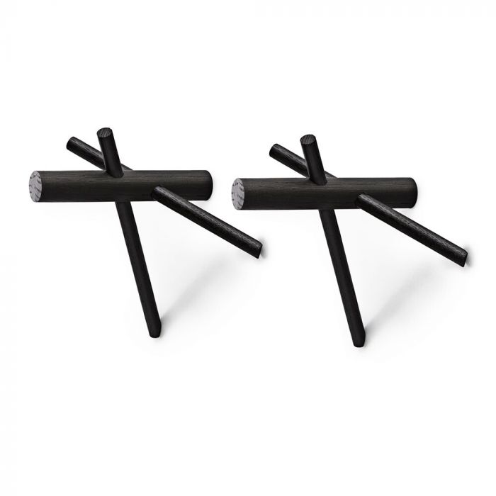 Stick Wall Hooks - Pack of 2 