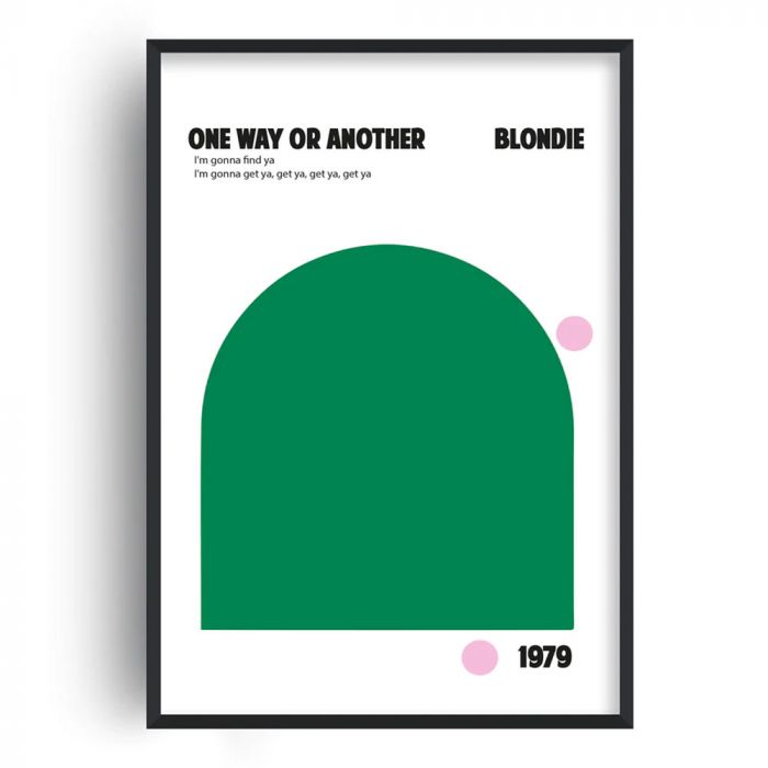 Fan Club One Way or Another A3 Print