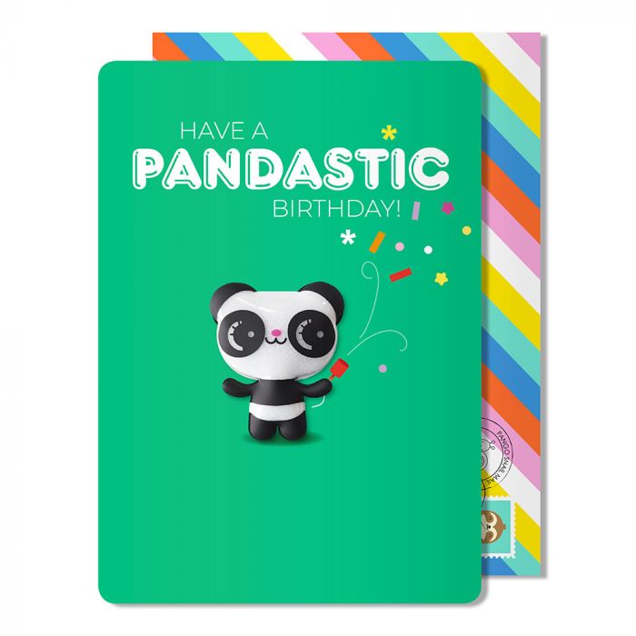 Birthday Panda Magnet Card