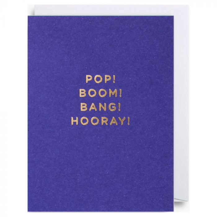 Pop Boom Bang Hooray Card