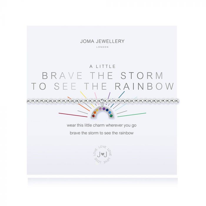 Joma Jewellery A Little Brave The Storm To See The Rainbow