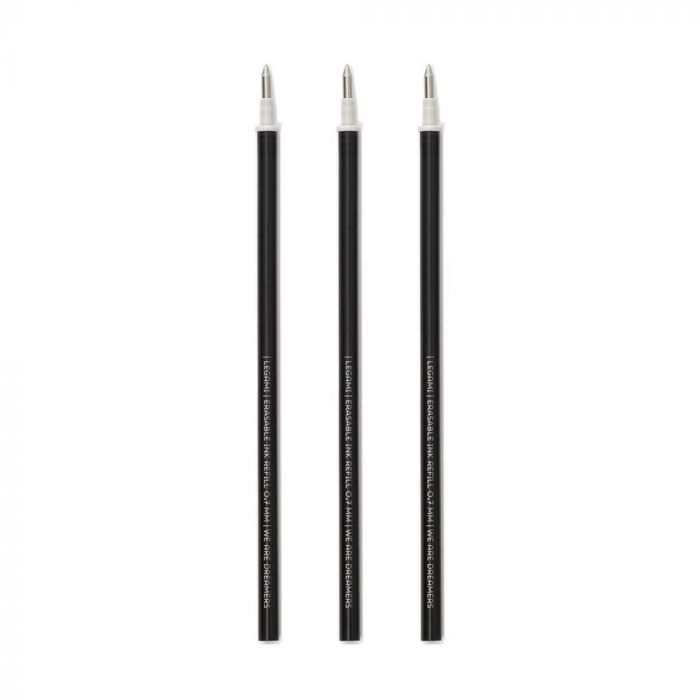 Erasable Pen Refills - Black