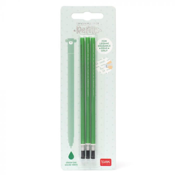 Erasable Pen Refills - Green