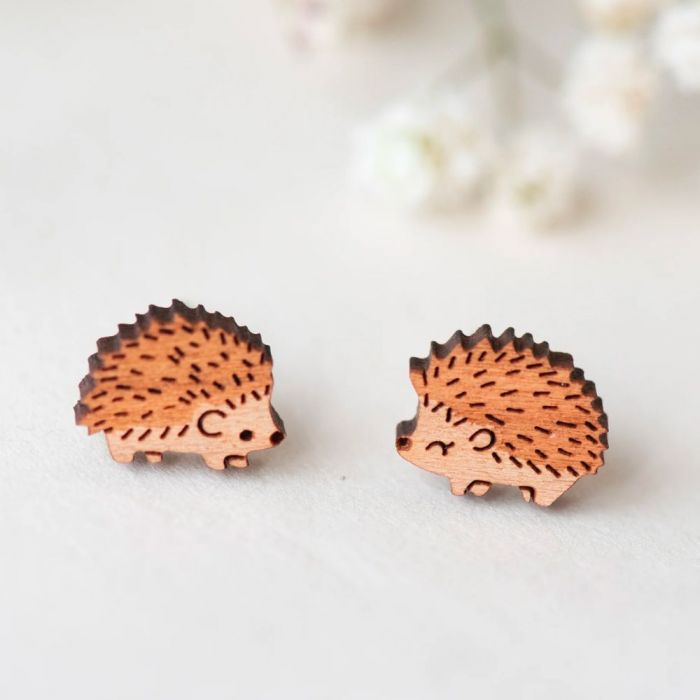 Robin Valley Hedgehog Earrings