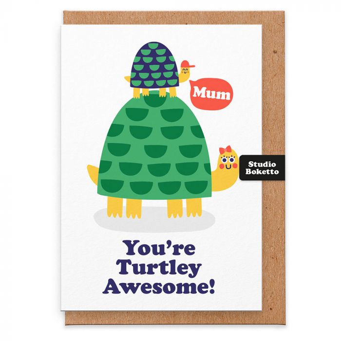 Turtley Awesome Mother's Day Card