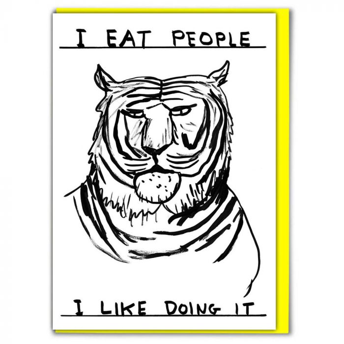 I Eat People Card