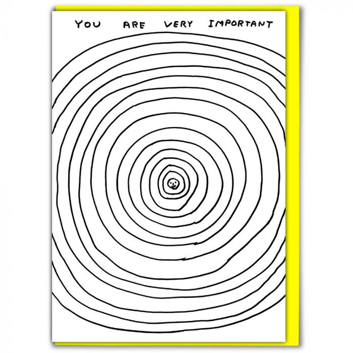You Are Very Important Card