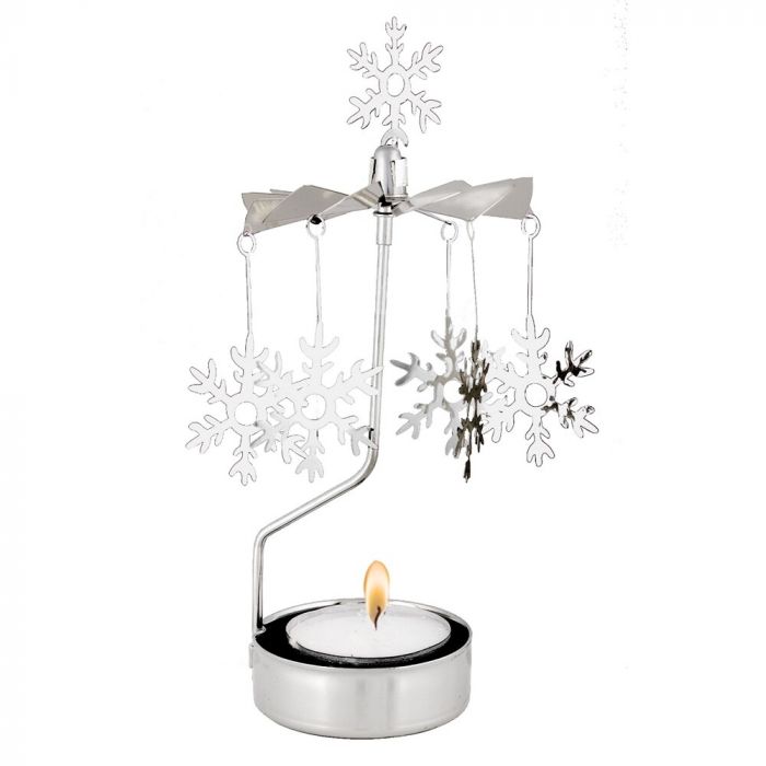 Pluto Produkter Snowflake Rotary Candle Holder
