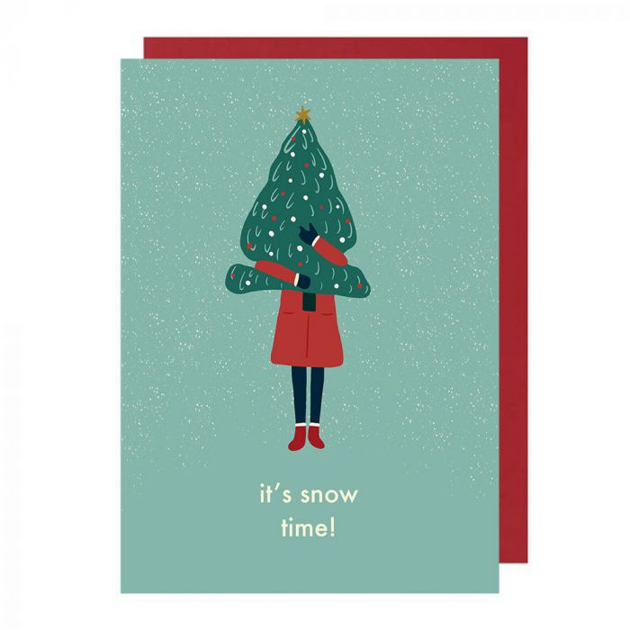 It's Snow Time Card