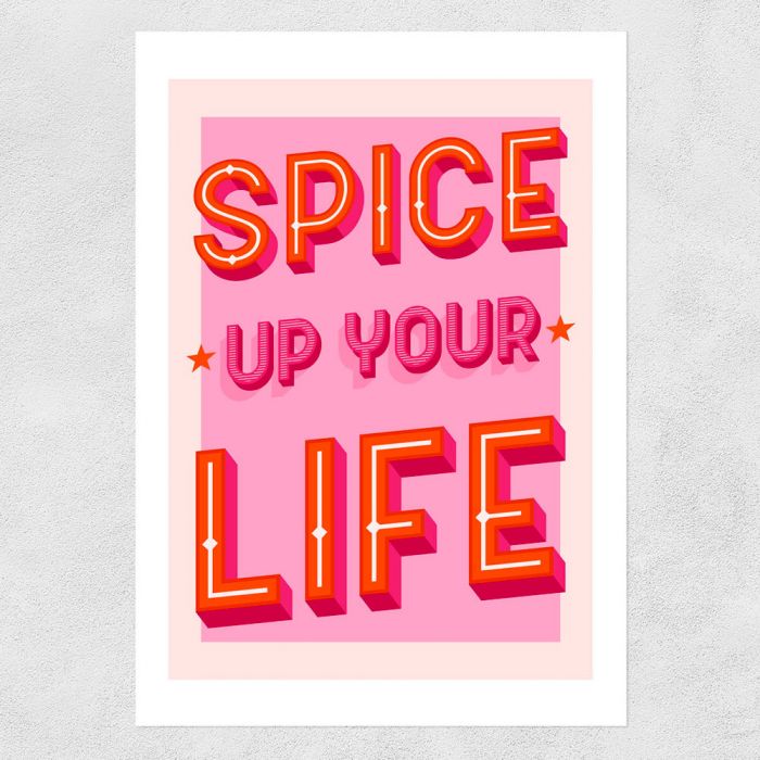 Spice Up Your Life A3 Print