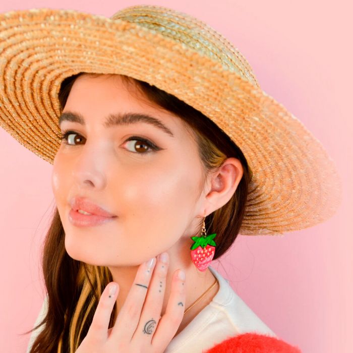 Tatty Devine Strawberry Earrings