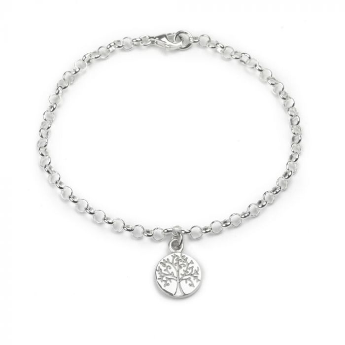 Tales From The Earth Silver Tree Of Life Bracelet