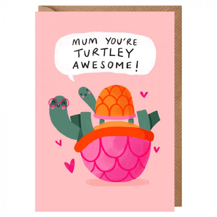 Turtley Awesome Mother's Day Card