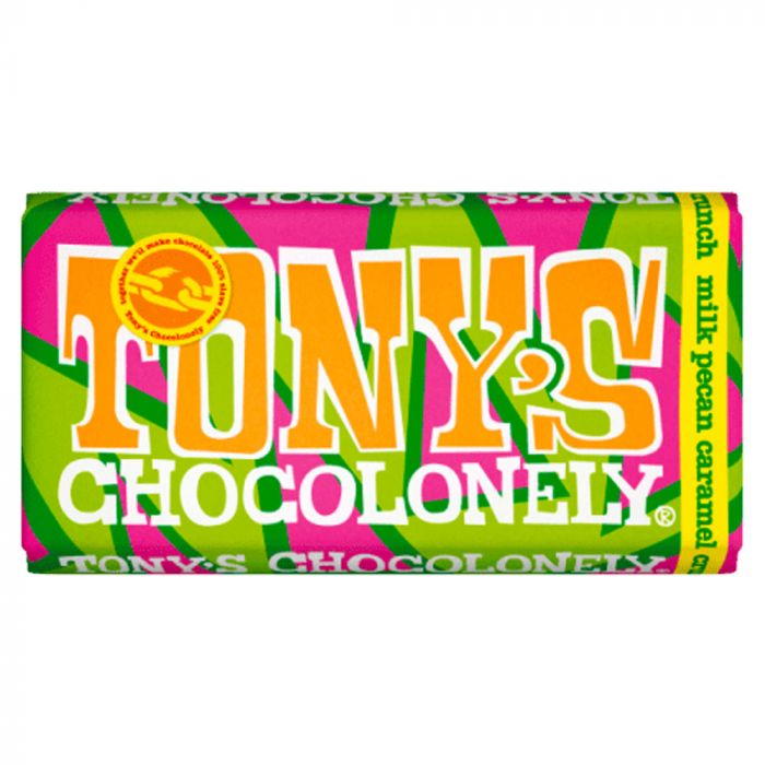 Tony's Chocolonely Pecan Caramel Crunch