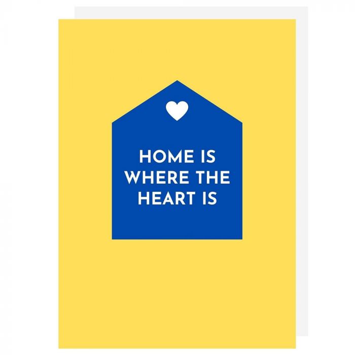 Home Is Where The Heart Is Card