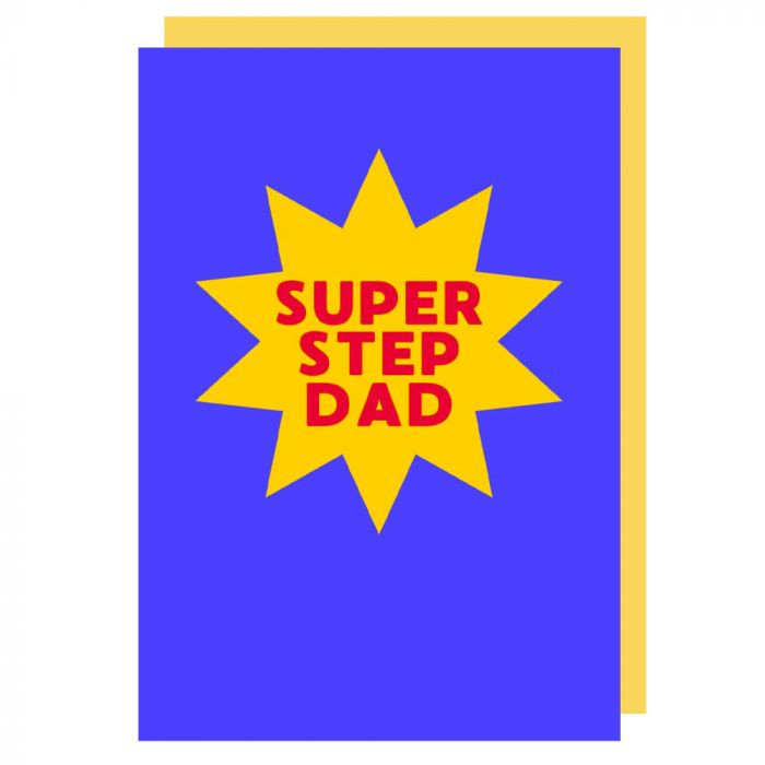 Super Step Dad Father's Day Card