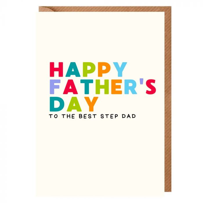 Father's Day Step Dad Card