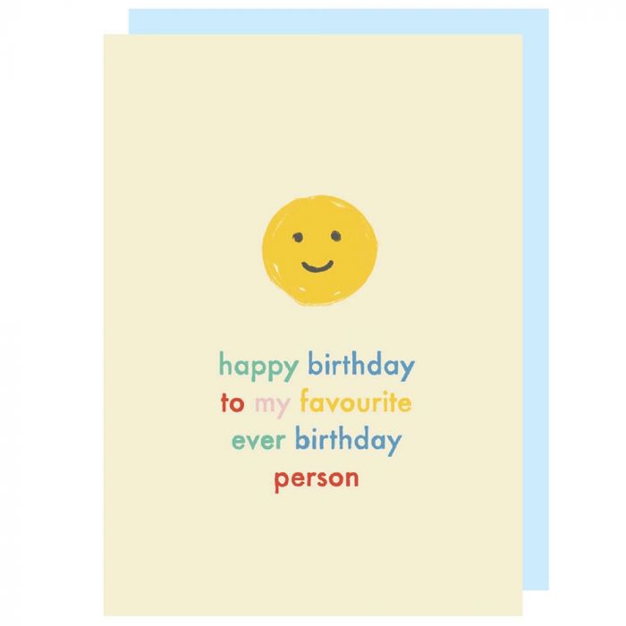 Birthday Person Card
