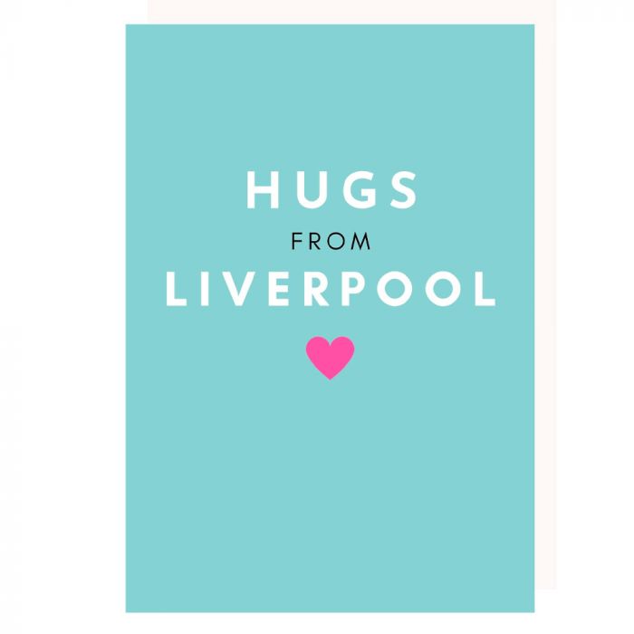 Liverpool Hugs Card