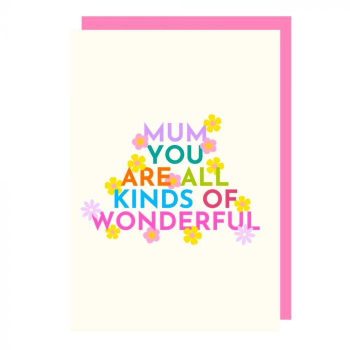 All Kinds of Wonderful Mother's Day Card