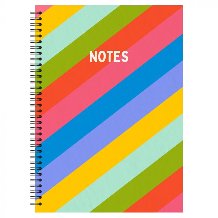 Colour Stripes A5 Notebook