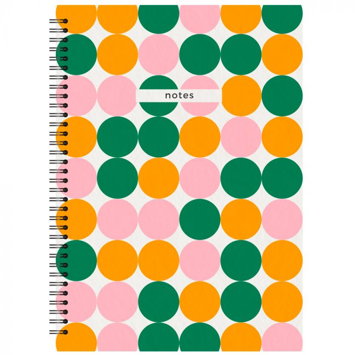 Circles Notes A5 Notebook