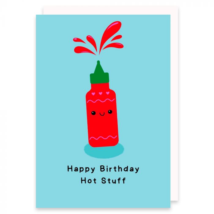 Happy Birthday Hot Stuff Card