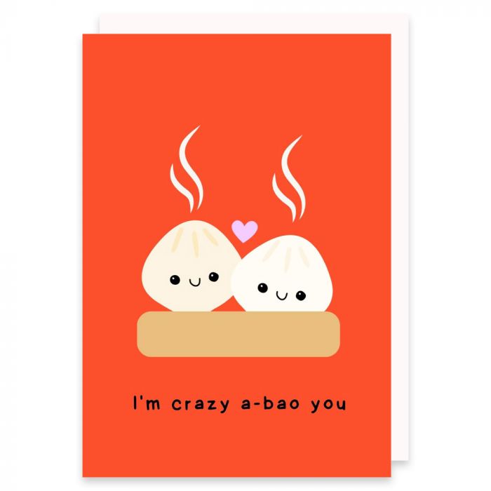 I'm Crazy a-Bao You Card