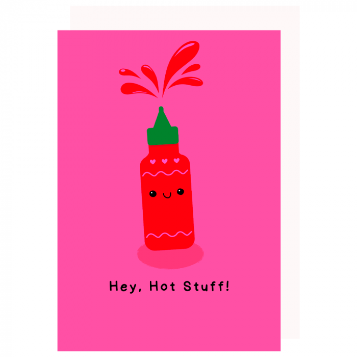 Hot Stuff Valentines Card