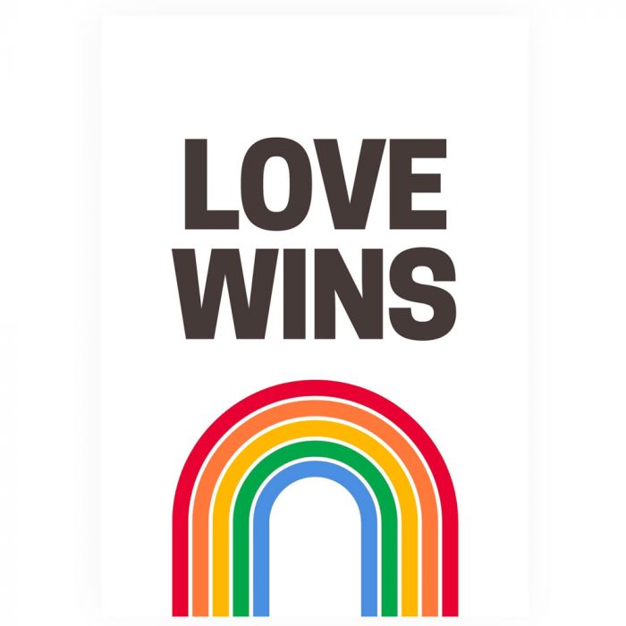 Love Wins A3 Print