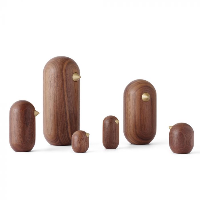 Normann Copenhagen Little Birds - Walnut