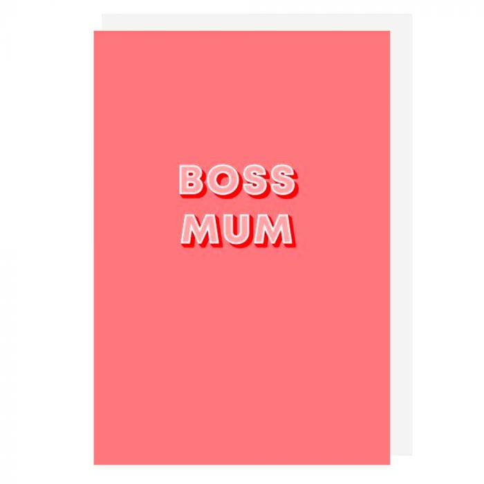 Boss Mum Card