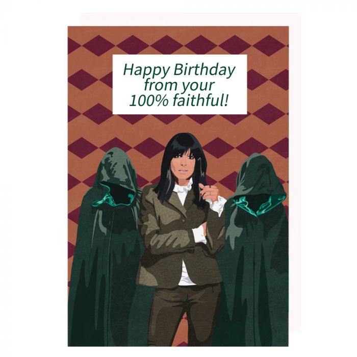 The Traitors Birthday Card