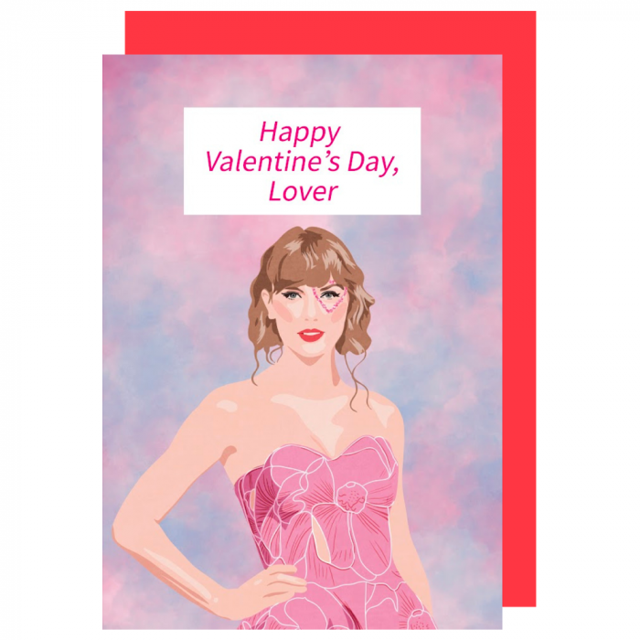 Taylor Swift Valentines Card
