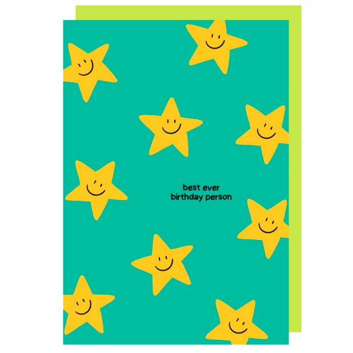 Birthday Stars Card