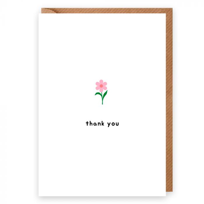 Thank You Flower Card