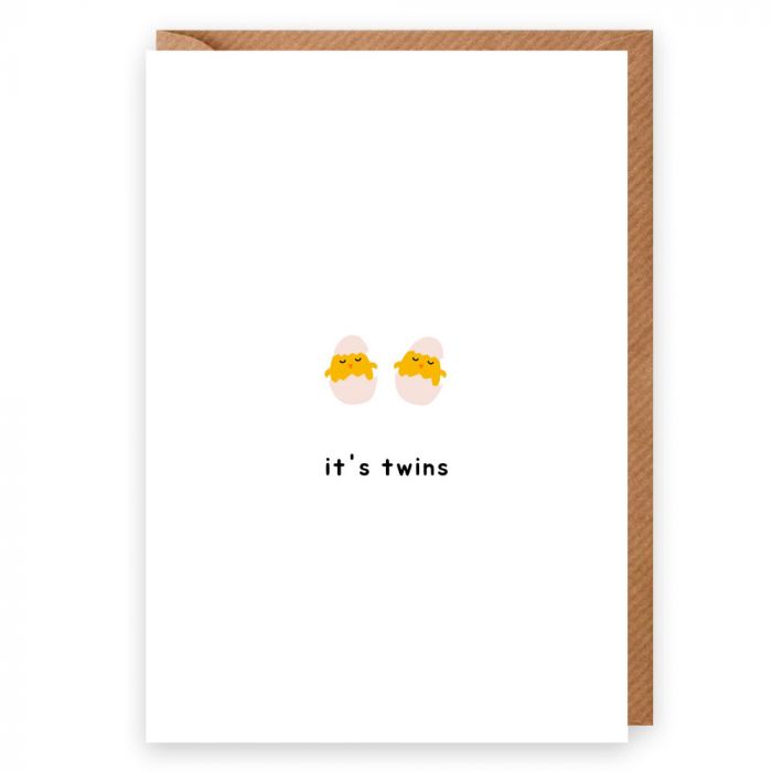 It's Twins Chicks Card