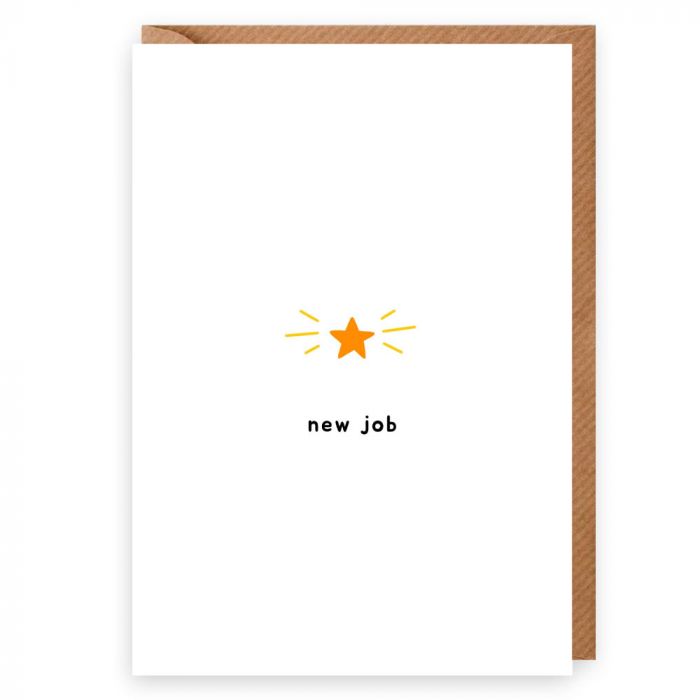 New Job Star Card