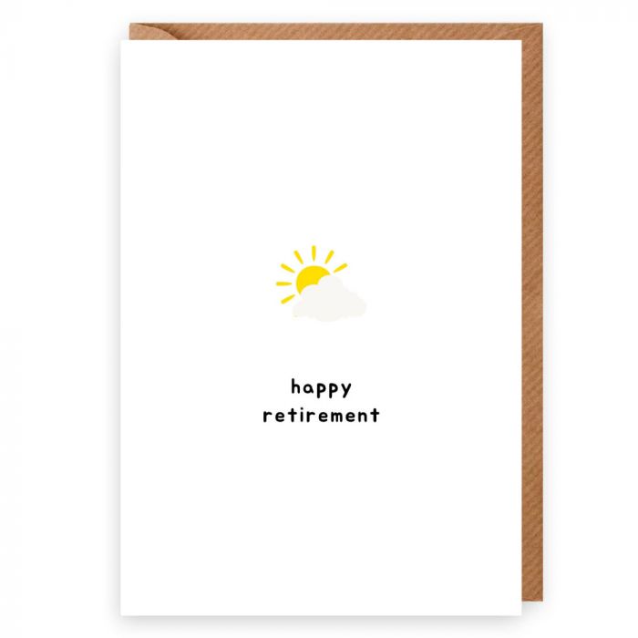 Happy Retirement Sunshine Card
