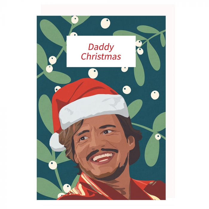 Pedro Pascal Christmas Card