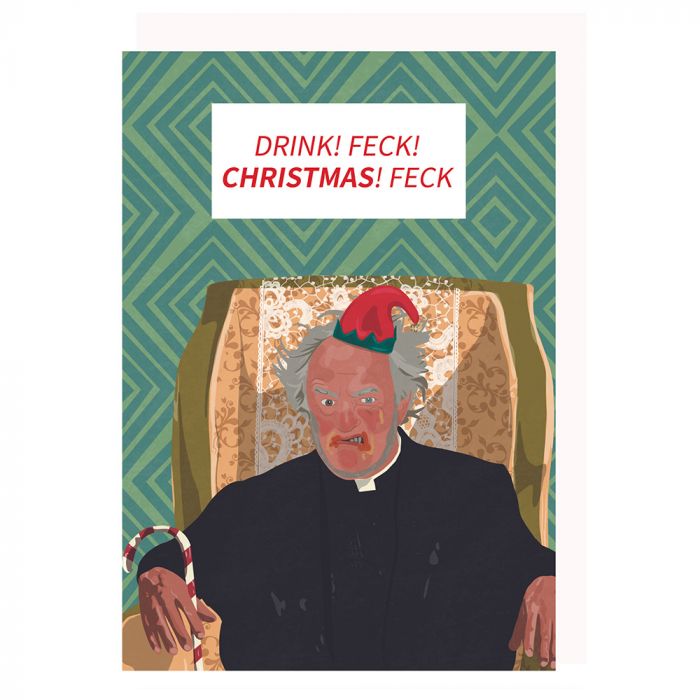 Father Jack Christmas Card