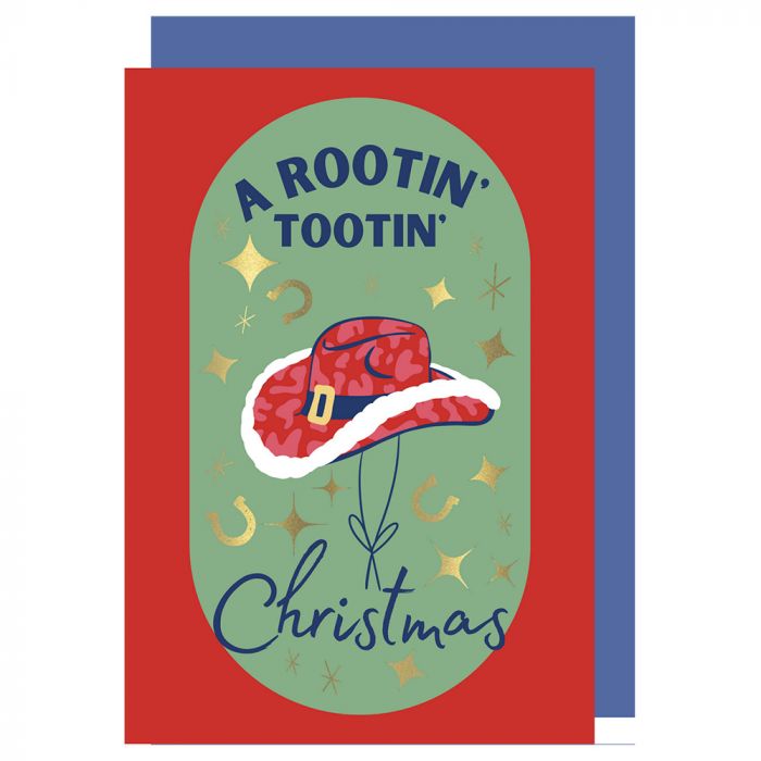 Rootin Tootin Christmas Card
