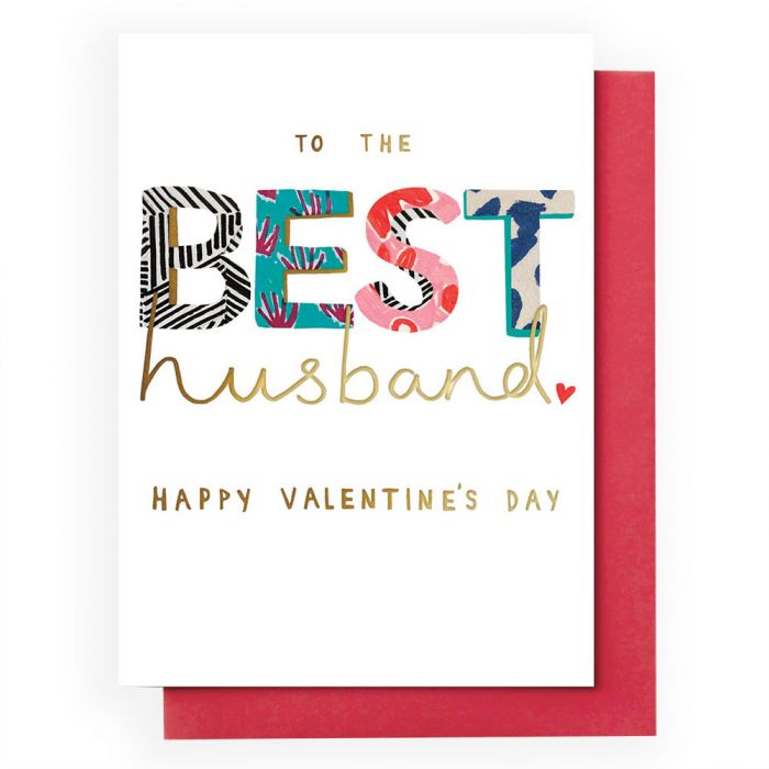 Husband Valentines Card