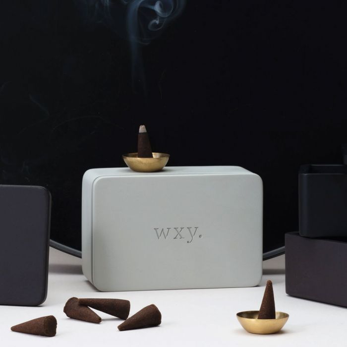 WXY Incense Cone Set - Sambac & Cedar