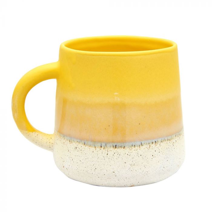 Sass & Belle Mojave Glaze Yellow Mug