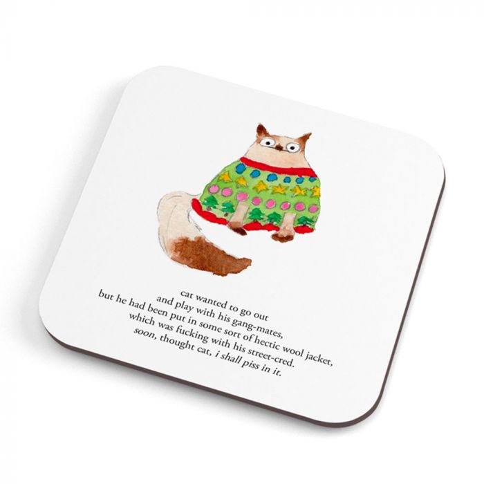 Piss Cat Coaster