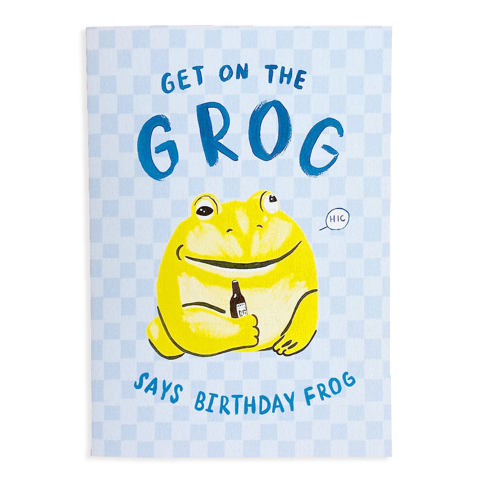 Birthday Frog Card