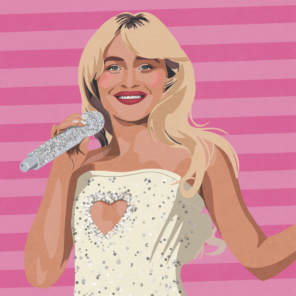 Sabrina Carpenter Birthday Card | Utility Gift UK