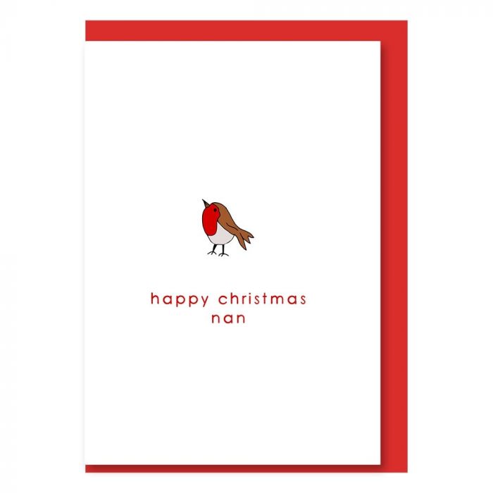 Nan Christmas Card - Utility Gift